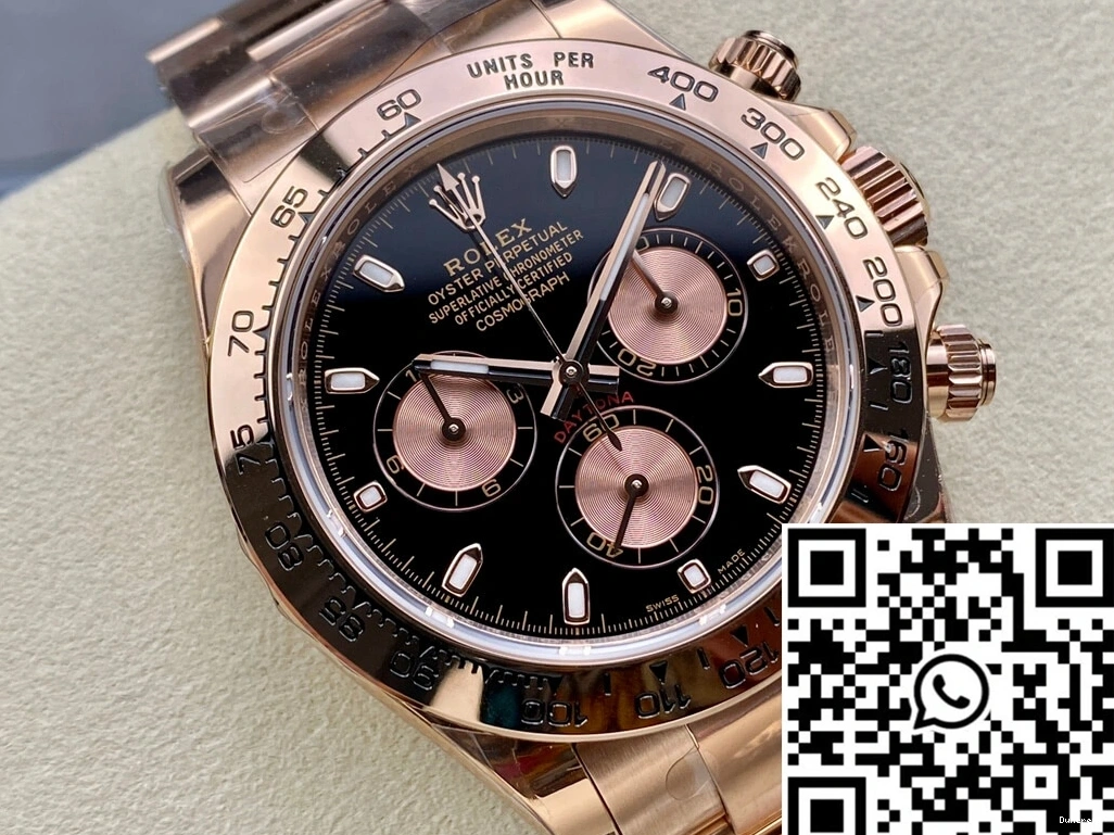 M116505-0008 Factory Rolex BT Gold Daytona Rose 0505